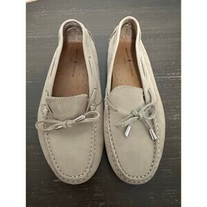 Mercanti Fiorentini Driving Loafers Moccasins Slip on Beige 8B Women’s MF 3200